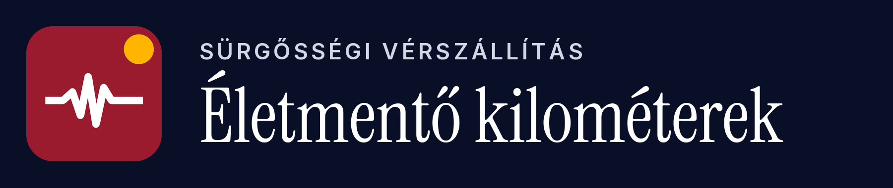 Logó — sötét háttérre