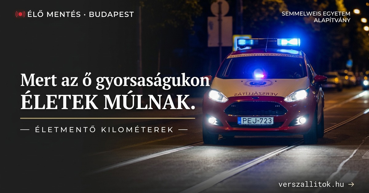 Életmentő kilométerek — közösségi megosztási kép